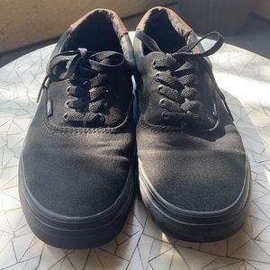 Black Vans shoes size 9.5